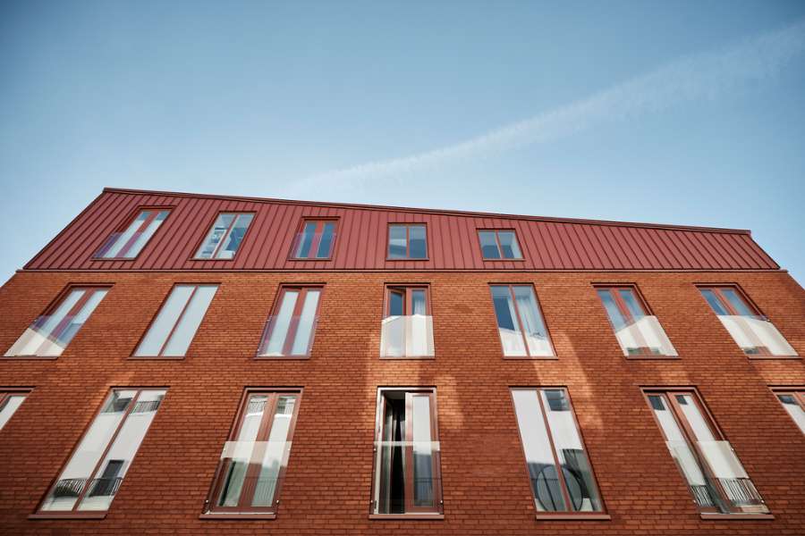 Atypical asymmetry with steel on top, Bjerggade 2, 4600 Køge